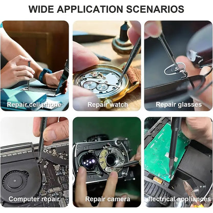 Compact 46-in-1 Multi-Tool Screwdriver Set with Easy Release