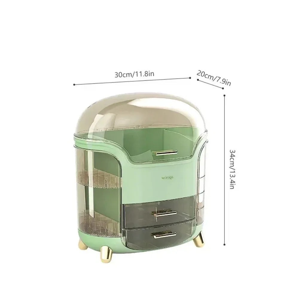 Spacious Cosmetic Desk Storage Case