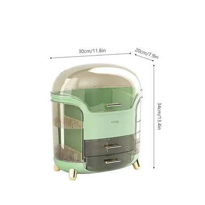 Spacious Cosmetic Desk Storage Case