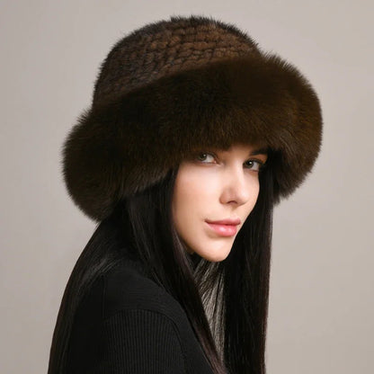 Luxurious Mink Fur Winter Hat