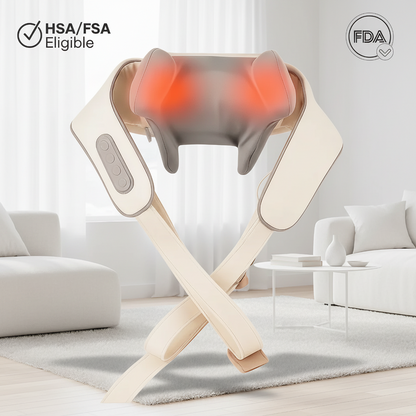 Relaxing Heat Knead Neck Massage Pillow