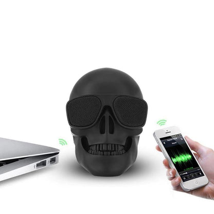 Edgy Skull Wireless Bluetooth Speaker in Black