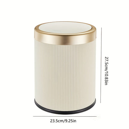 Premium Oval Pedal Bin with Twin Inner Containers