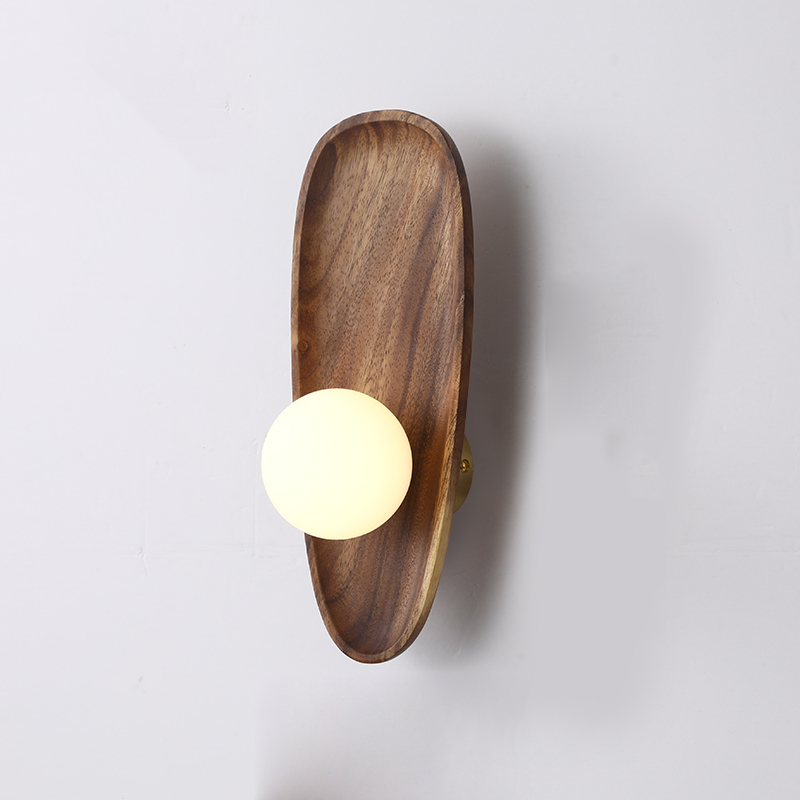 Rustic Wooden Wall Light for Cozy Atmosphere