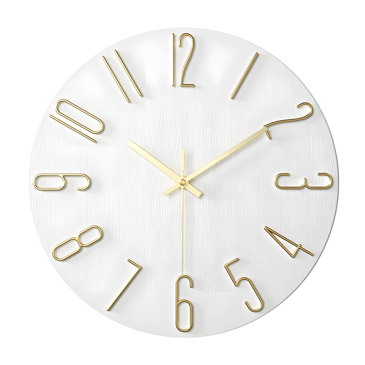 Quiet Contemporary Quartz Wall Clock