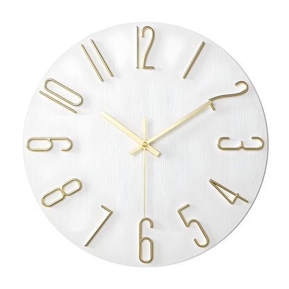 Quiet Contemporary Quartz Wall Clock