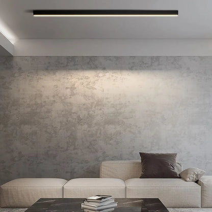Sleek Black LED Wall Ceiling Light Fixture