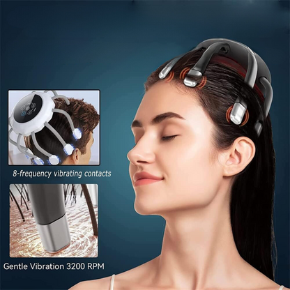 Compact Handheld Head Massager