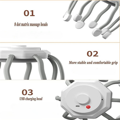 Compact Handheld Head Massager