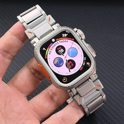 Durable Metal Protective Case for Apple Watch