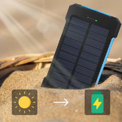 Portable Solar Charger 500000mAh Waterproof Power Bank