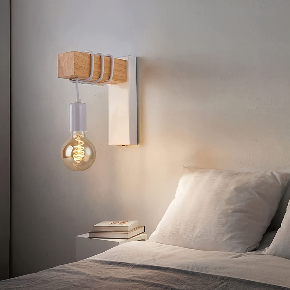 Rustic Metal Wall Light | E27 Fitting & Industrial Style