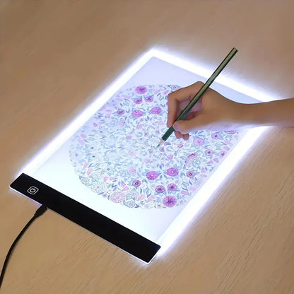 Portable LED Light Box for Tracing and Drawing