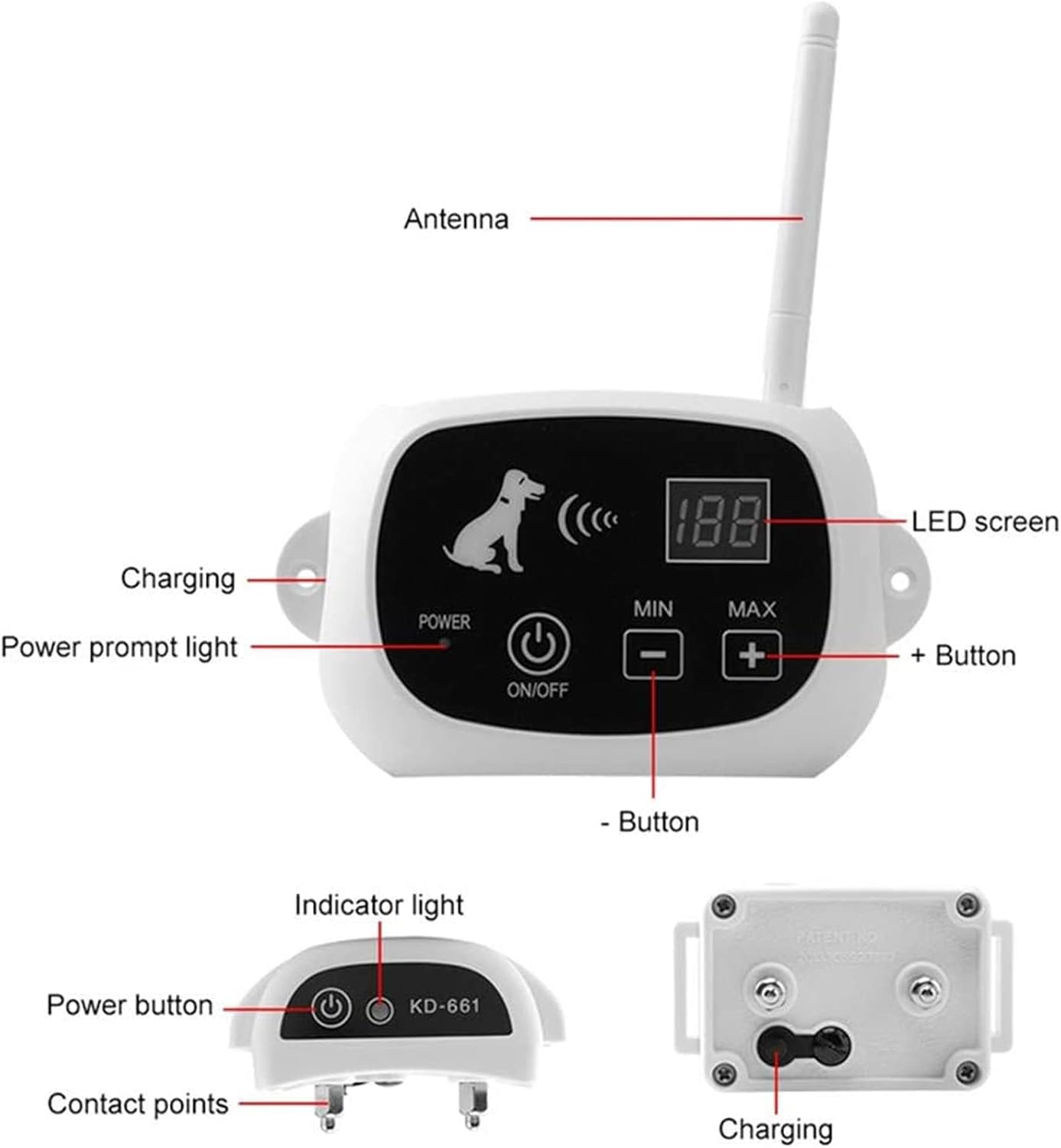 Pet Safe Wireless Dog Collar Rechargeable Fence System