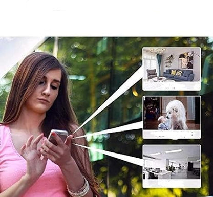 Compact 1080P WiFi Home Security Camera with Mobile App