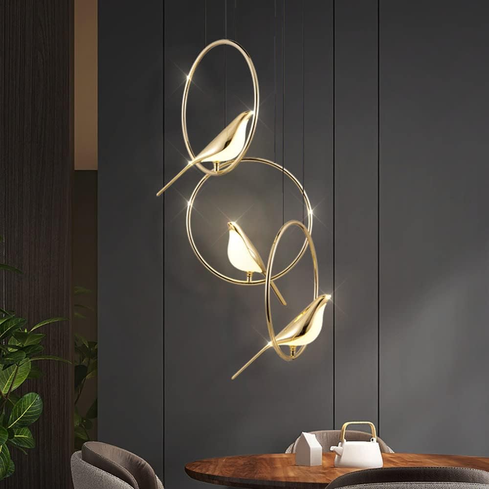 Bright Round LED Ceiling Pendant Light Fixture