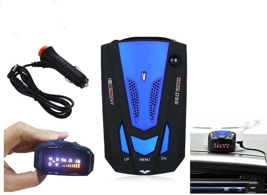 Advanced UK Radar Detector - Long Range Speed Alert