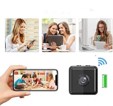 Compact 1080P WiFi Home Security Camera with Mobile App