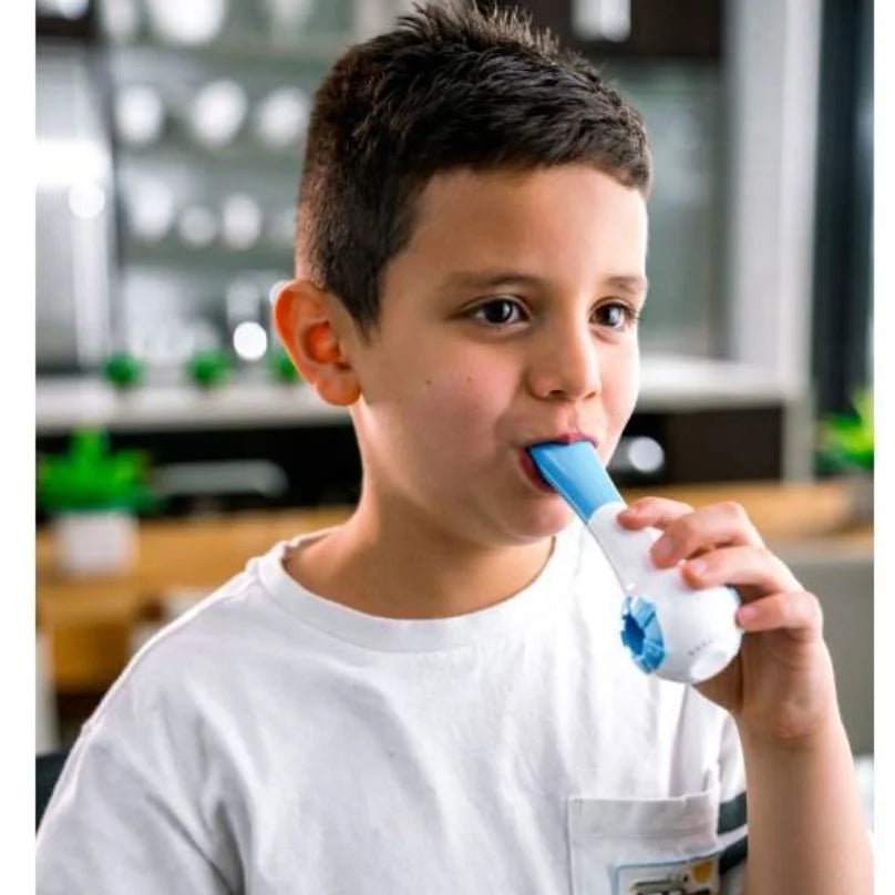 Portable Breath Training Device For Better Lung Capacity