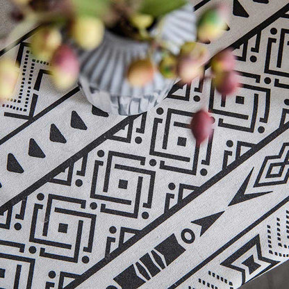 Stylish Patterned Blackout Curtains in Soft Cotton Fabric