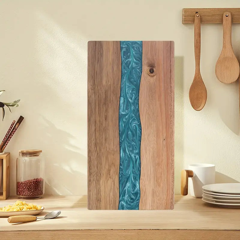 Natural Wood Serving Board | Wooden Platter for Cheese