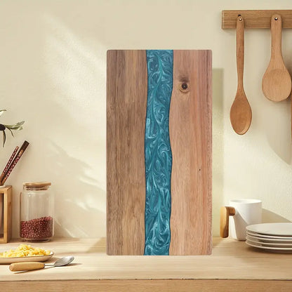 Natural Wood Serving Board | Wooden Platter for Cheese