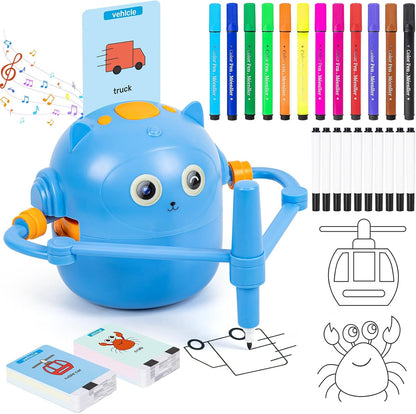 Fun Interactive Art Robot for Children - Lusomart
