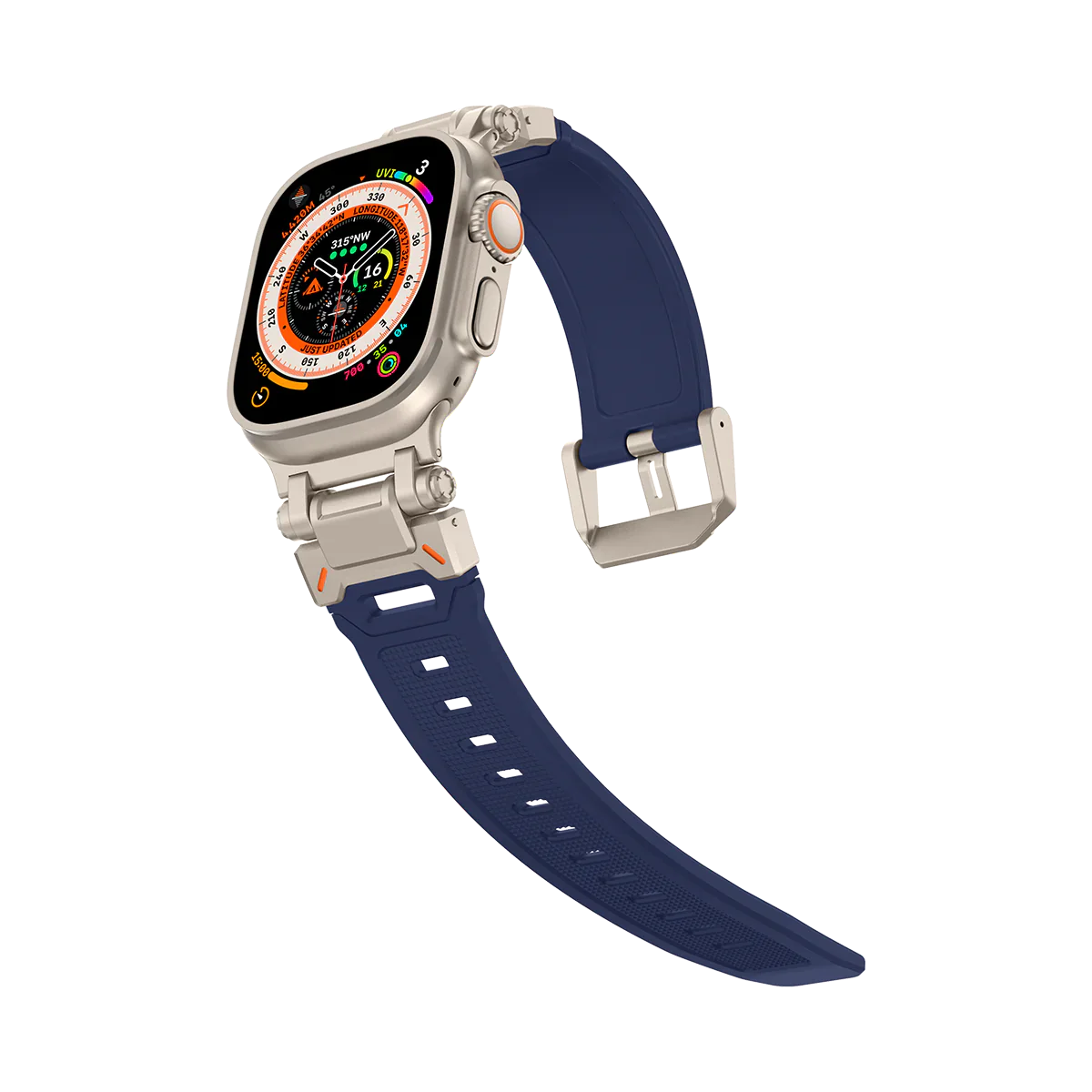 Durable Silicone Strap for Apple Watch