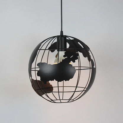 Modern Glass Globe Ceiling Light