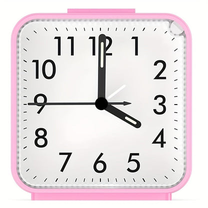 Compact LED Alarm Clock with Soft Nightlight