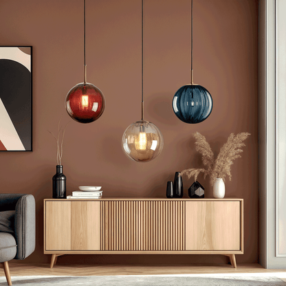 Elegant Clear Hanging Light Fixture