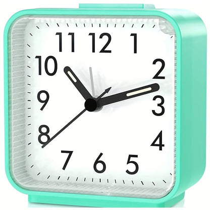 Compact LED Alarm Clock with Soft Nightlight