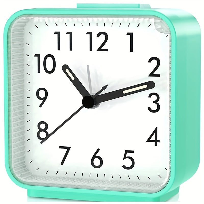 Compact LED Alarm Clock with Soft Nightlight