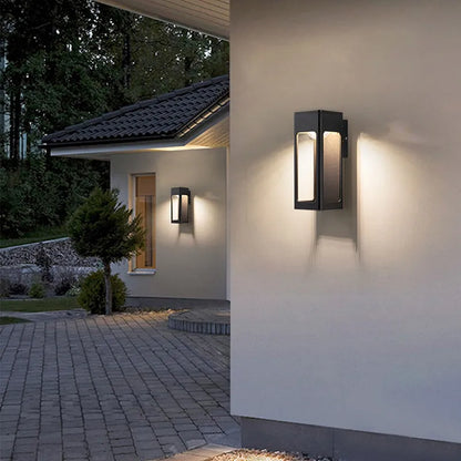 Slim Weatherproof Exterior Wall Lamp