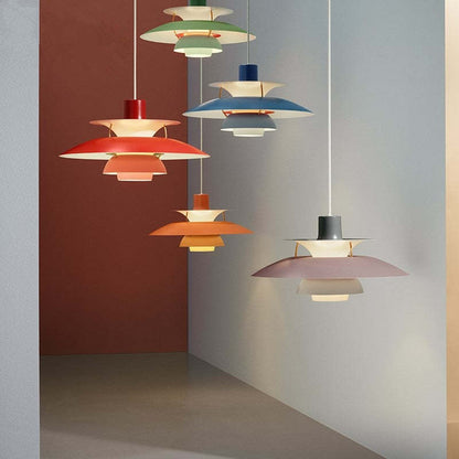 Elegant LED Pendant Light With Shade