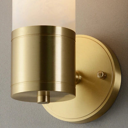 Wall Mount Brass Sconce