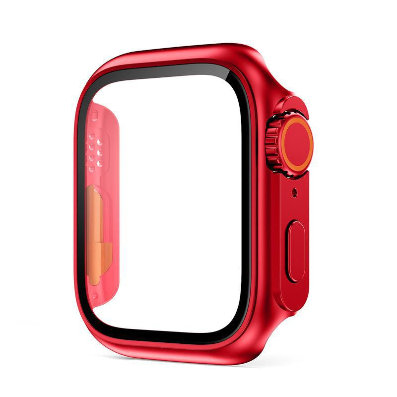Clear Protective Phone Case with Glass Screen Shield