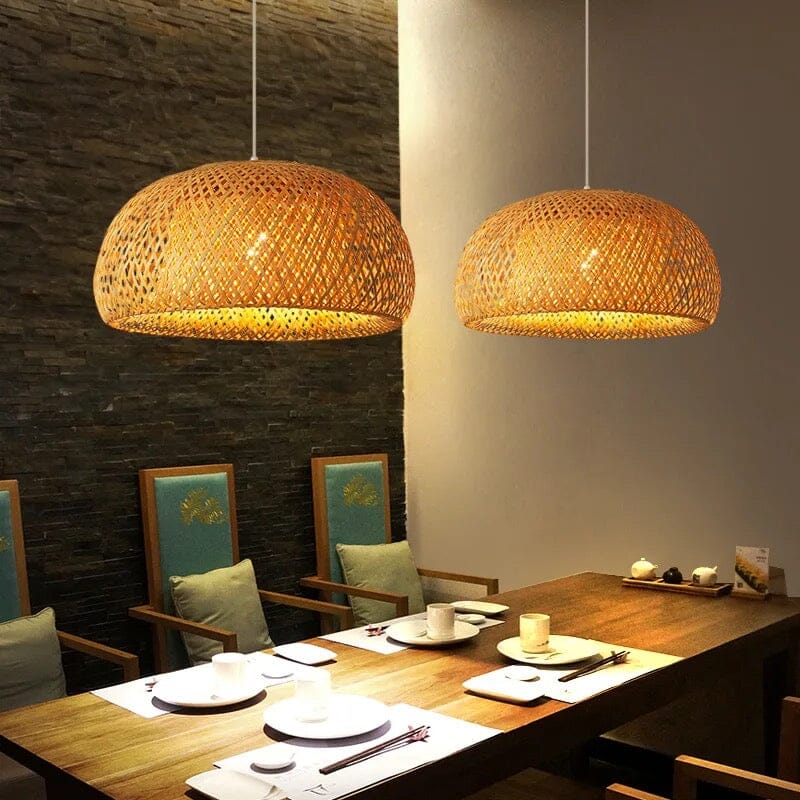 Natural Bamboo Table Lamp