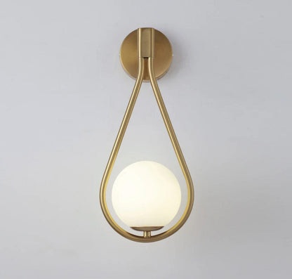 Mini Glass Drop Lamp