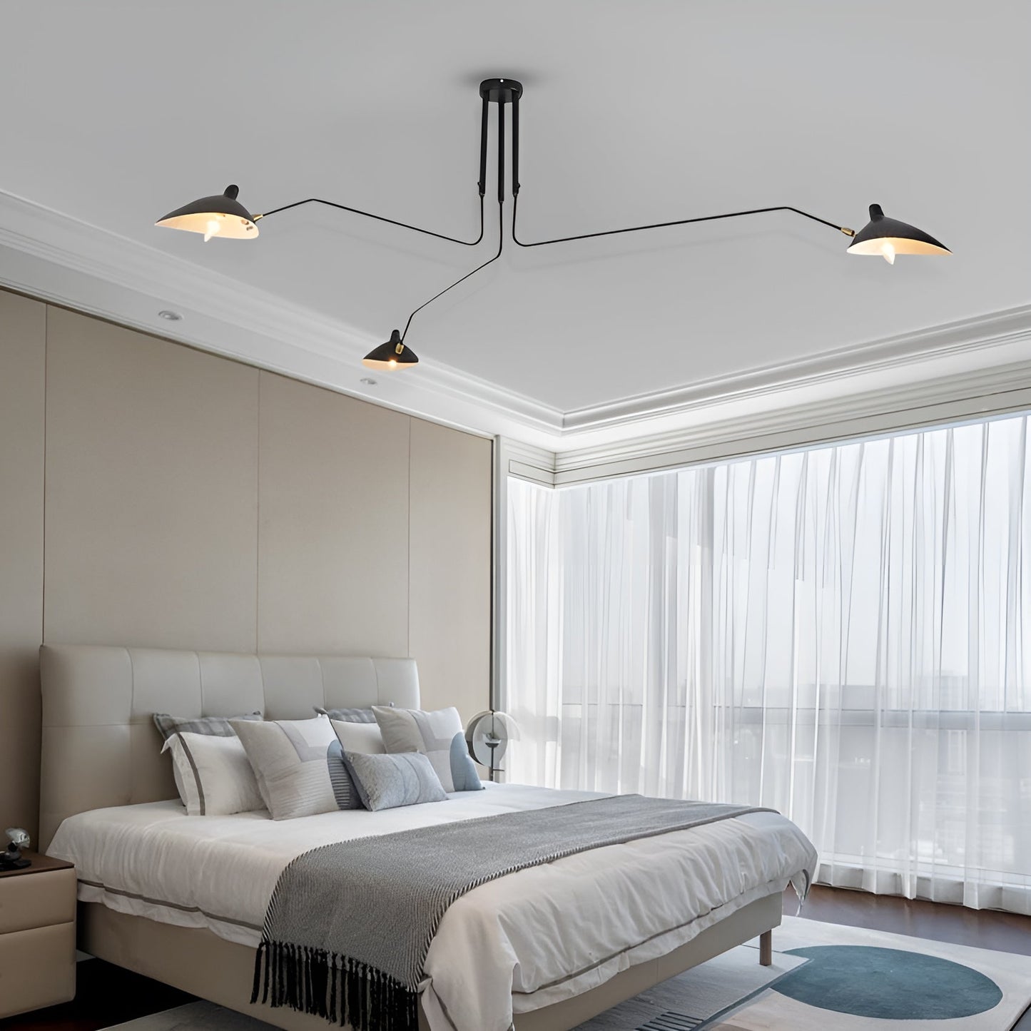 Elegant Flush Mount Ceiling Light - Lusomart