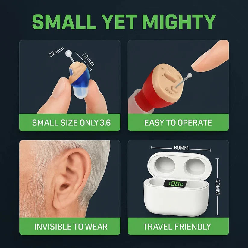 Budget Friendly Rechargeable Bluetooth Hearing Aids