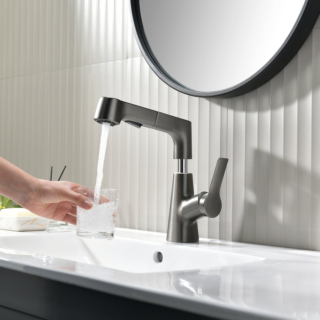 Stainless Steel Single Handle Kitchen Faucet