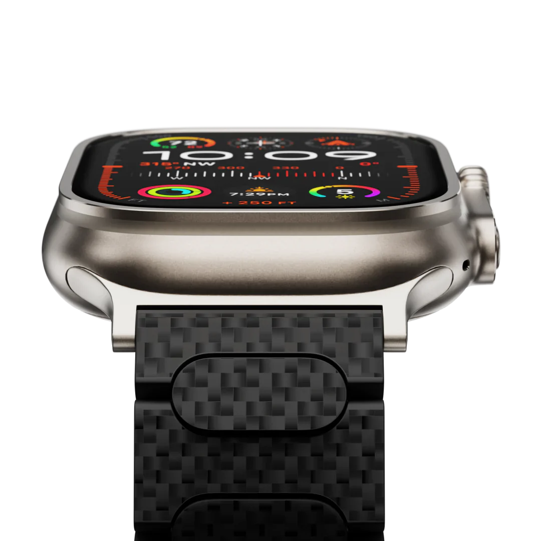 Lightweight Carbon Fiber Watch Band