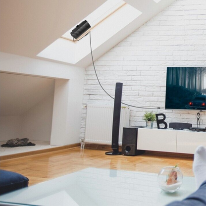 Ultra HD Indoor TV Antenna - Long Range 4K Receiver - Lusomart