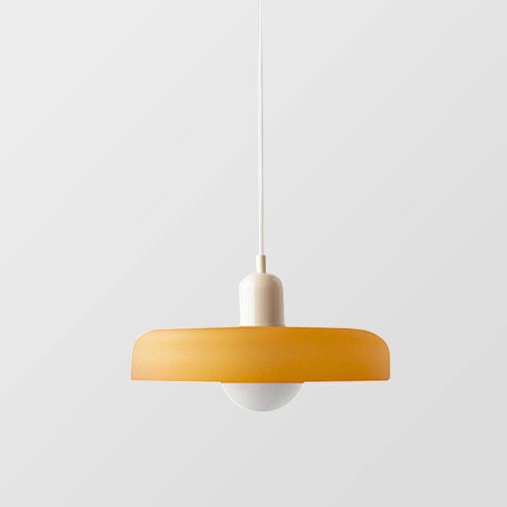 Vibrant Glass Modern Pendant Lighting for Dining Areas