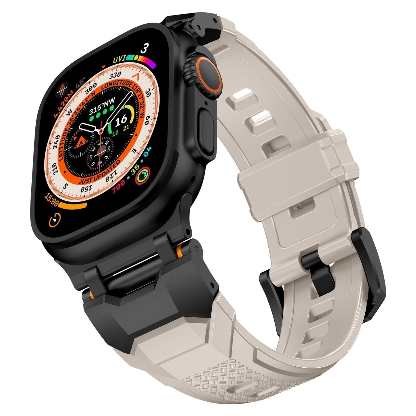 Durable Silicone Strap for Apple Watch
