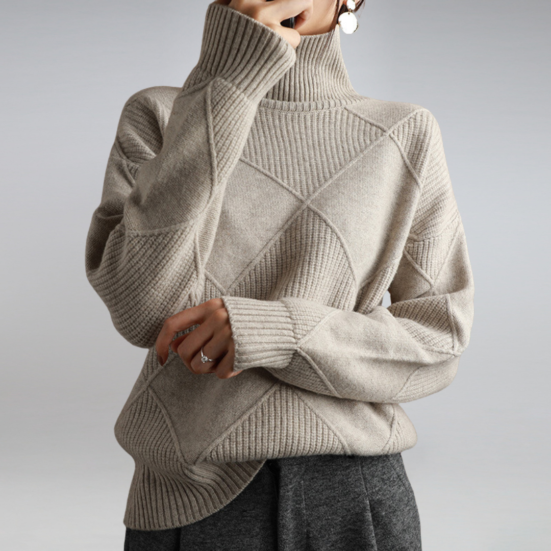 Soft Cashmere Crew Neck Sweater for Women