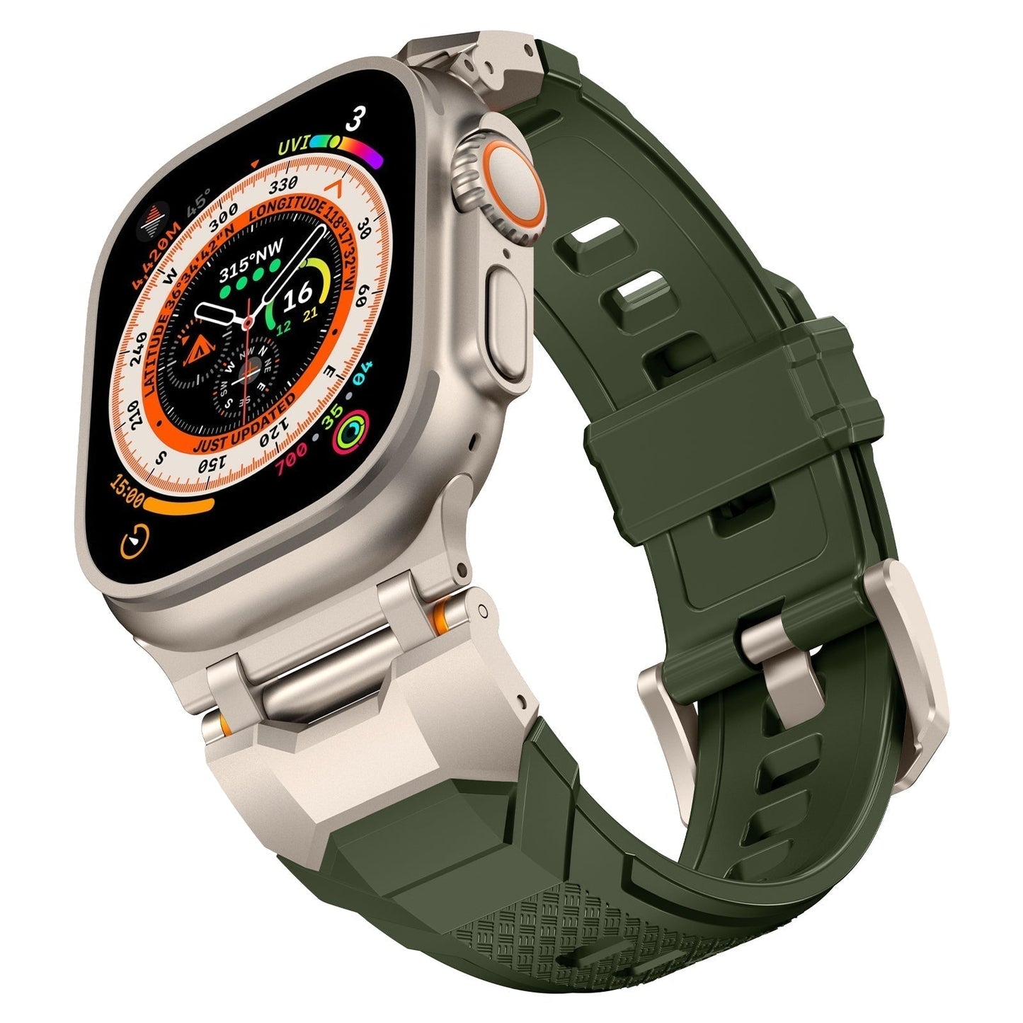 Durable Silicone Strap for Apple Watch - Lusomart