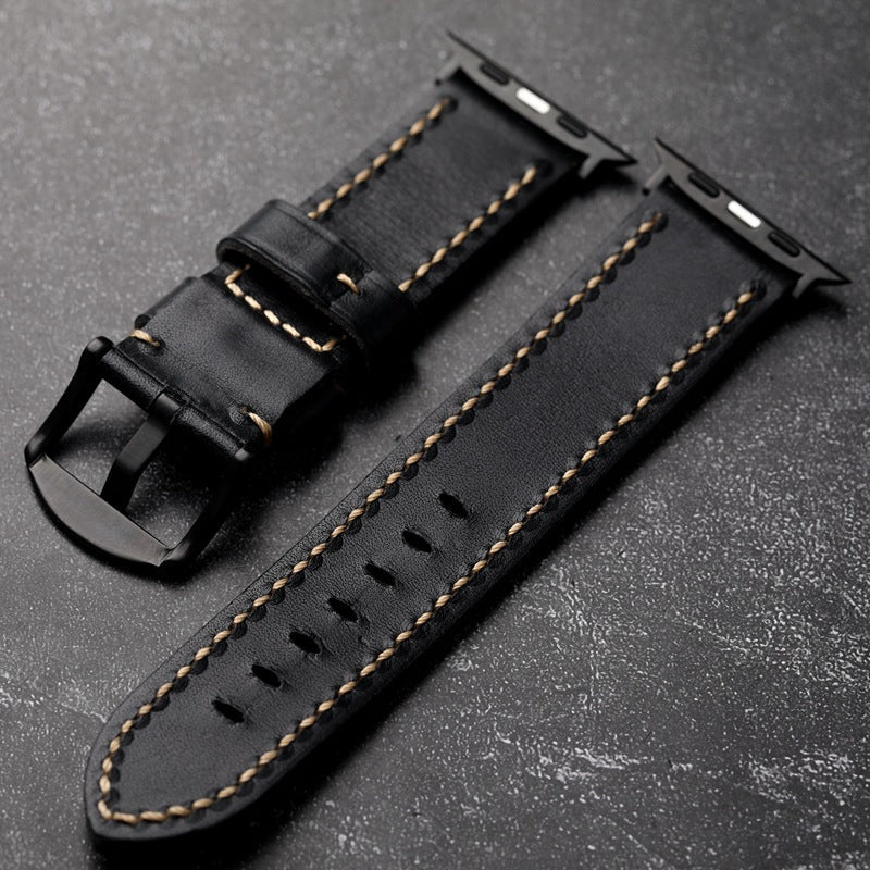 Classic Brown Genuine Leather Strap