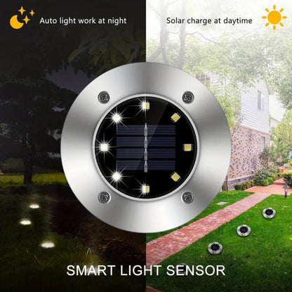 Solar Garden Ground Light Pack-5